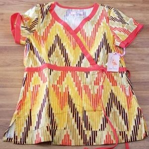 Brand New KOI Scrub Top Size X Small